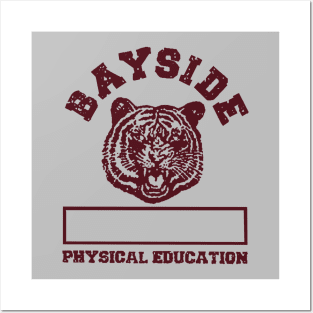 Bayside Tigers Saved Bell Gym Tshirt Posters and Art